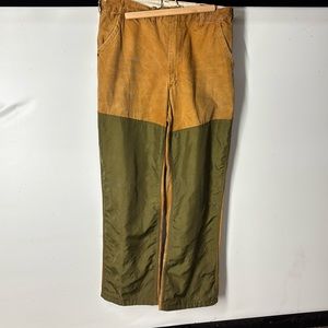 Vintage saf-t-bak hunting brush pants